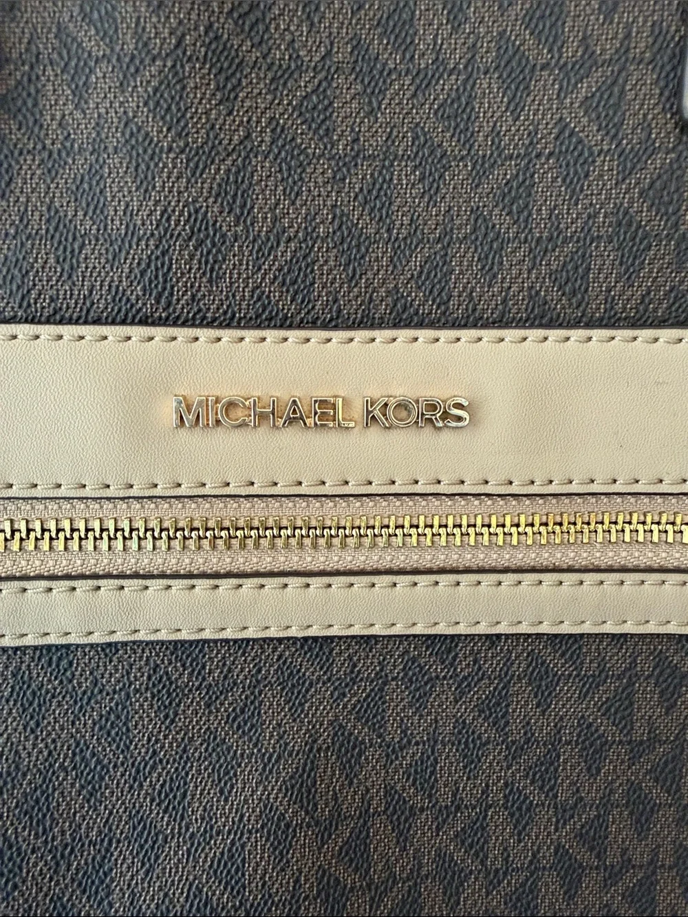 Michael Kors Brown Monogram Tote or shoulder bag